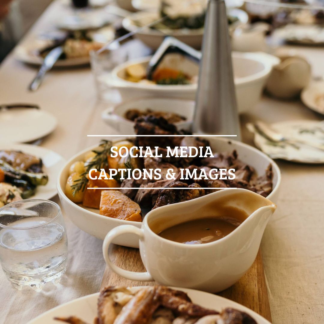 Social Media Captions & Images