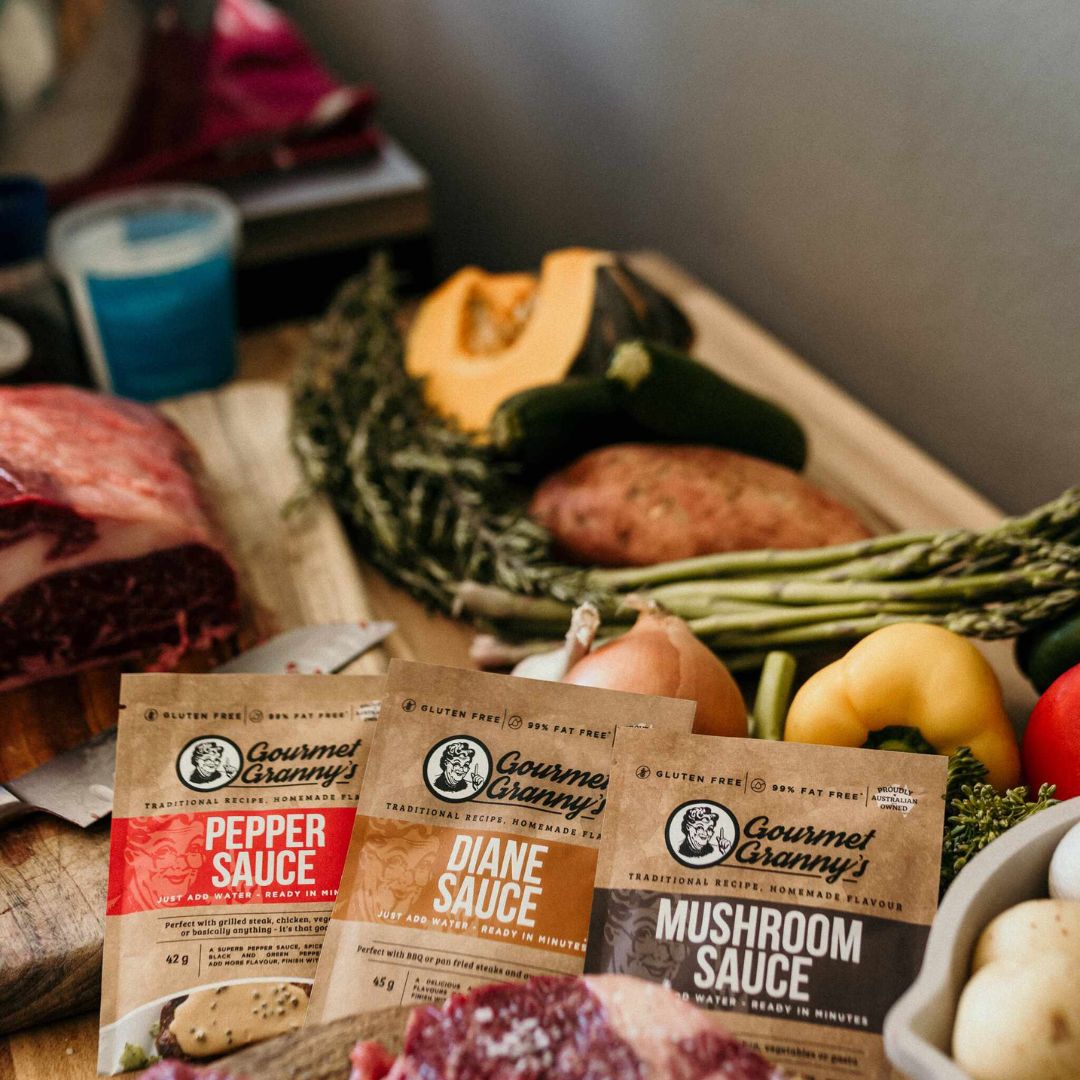 Granny's Sauces Dry Powder Sachets