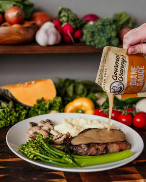 Liquid Heat and Serve Diane Sauce - 6 x 200g Pouches