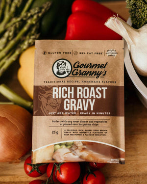 Rich Roast Gravy Mix - 12 x 25g Dry Powder Sachets