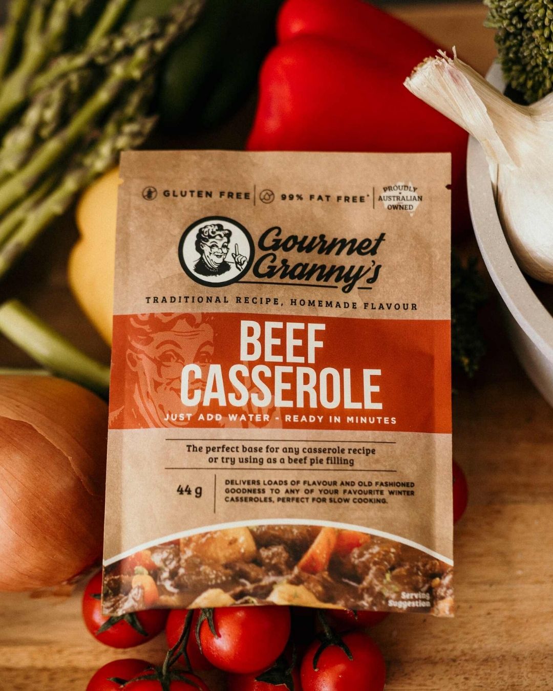 Beef Casserole Mix - 12 x 44g Dry Powder Sachets