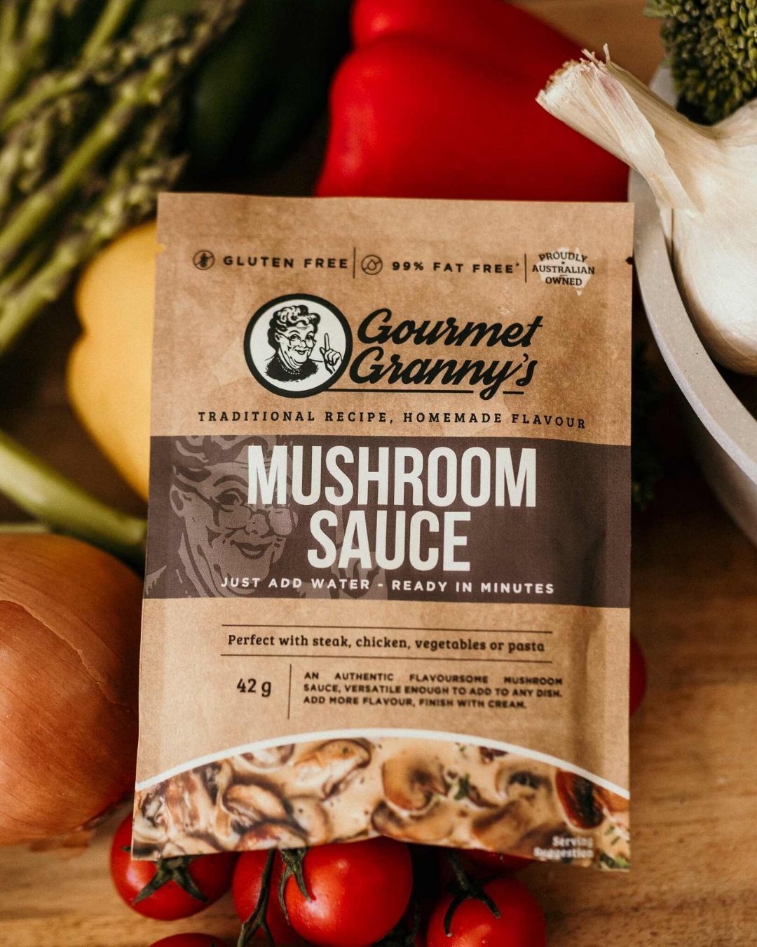 Mushroom Sauce - 12 x 42g Dry Powder Sachets