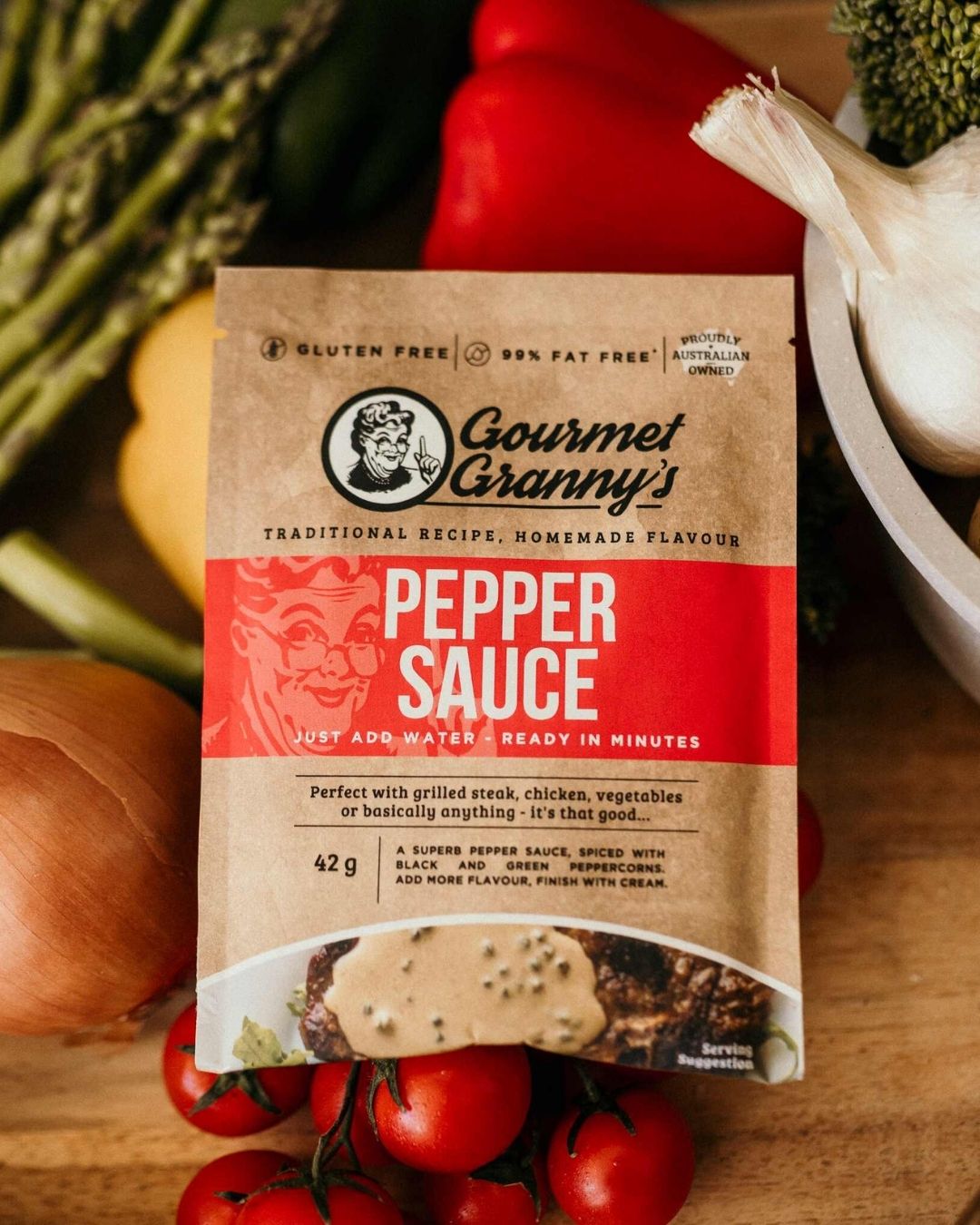 Pepper Sauce Mix - 12 x 42g Dry Powder Sachets