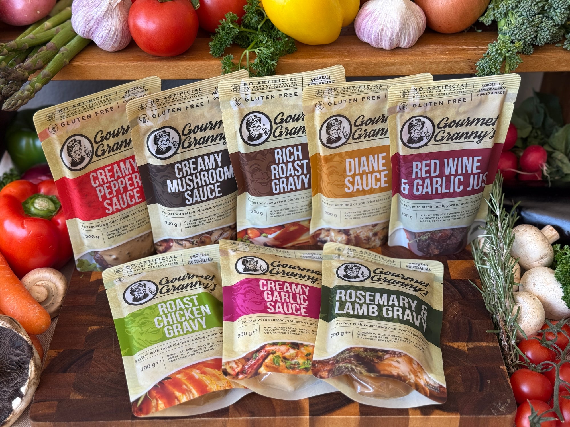 Ultimate Sauce Collection - 8 x 200g Pouches