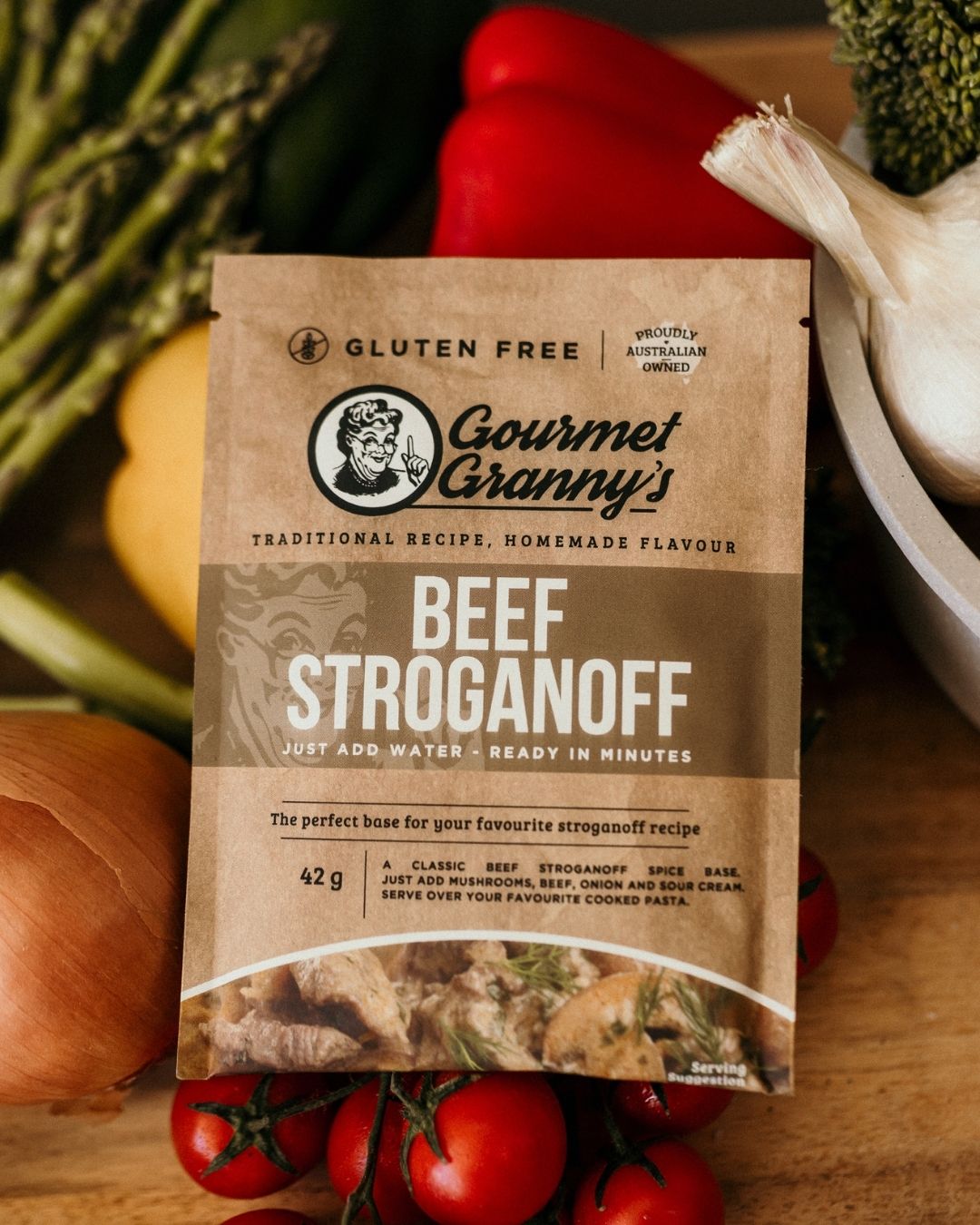Beef Stroganoff Mix - 12 x 42g Dry Powder Sachets