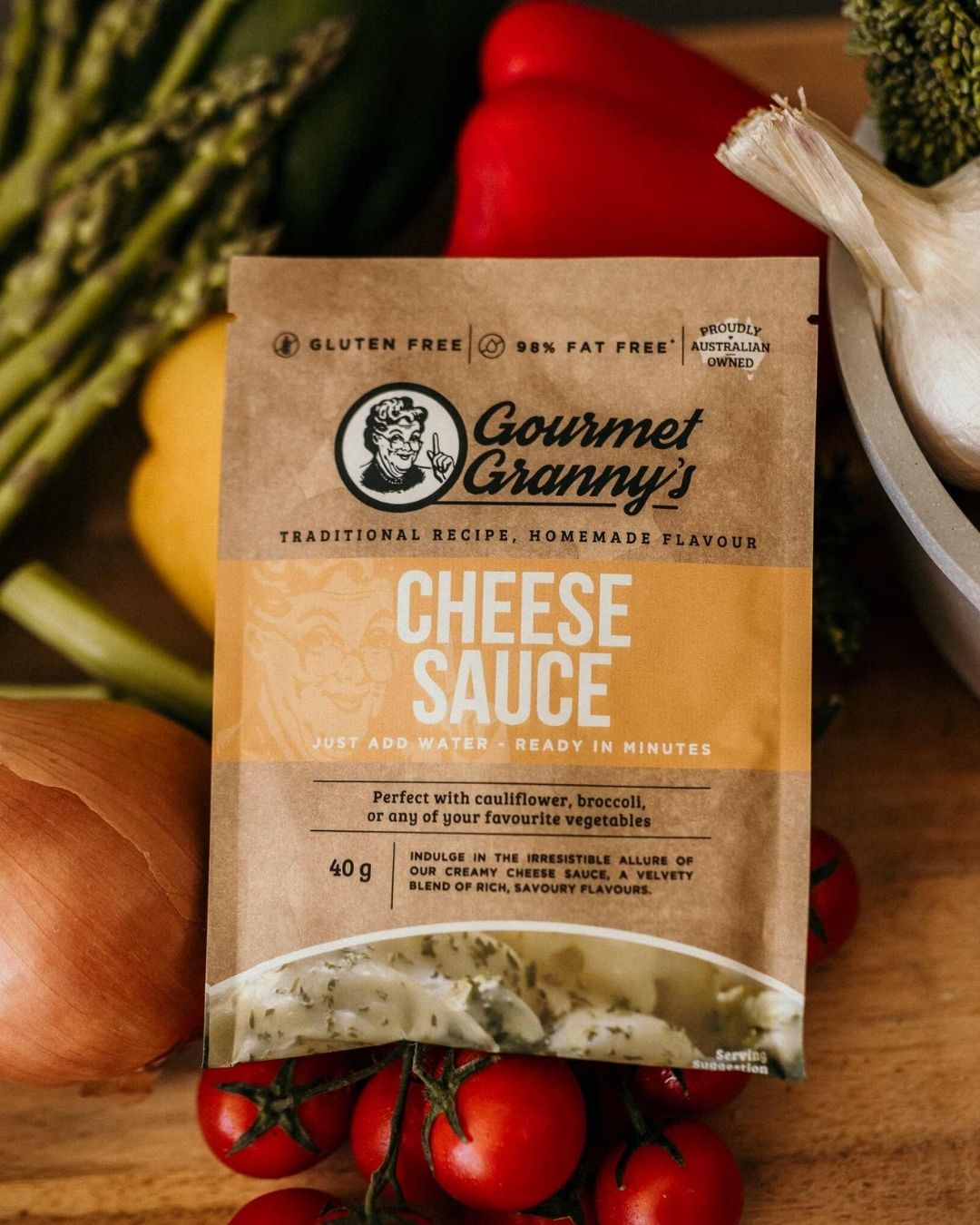 Cheese Sauce Mix - 12 x 40g Dry Powder Sachets