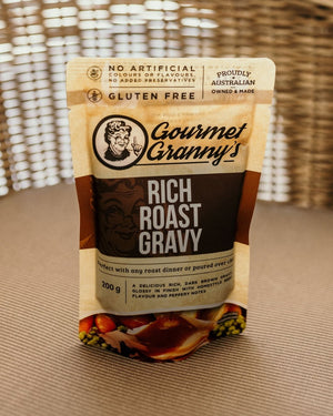 Liquid Heat and Serve Rich Roast Gravy - 6 x 200g Pouches