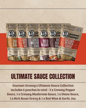 Ultimate Sauce Collection - 6 x 200g Pouches
